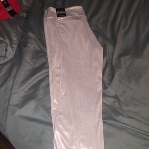 Victoria secret sport pants with shimmer